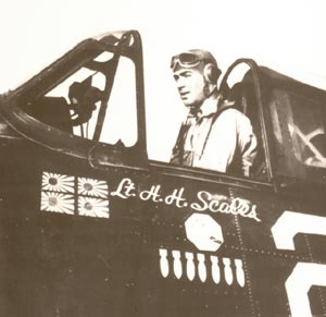 Lt. Hal Scales Naval Ace 7 victories